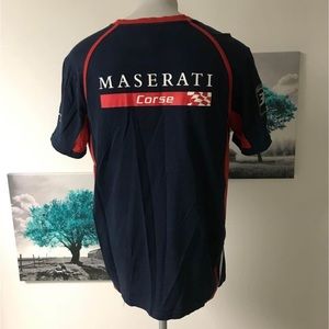 Maserati Trofeo Shirt
Men’s size 2XL (Fits XL)
Good condition
